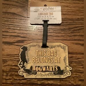 NWT Harry Potter Wizarding World Luggage Tag
